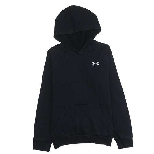 Boys UK Size 158 Under armour Black Pullover Hoodie