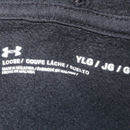 Boys UK Size 158 Under armour Black Pullover Hoodie