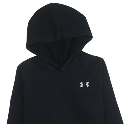 Boys UK Size 158 Under armour Black Pullover Hoodie