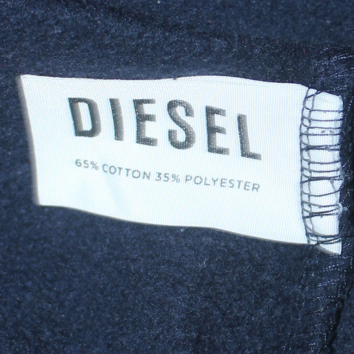 Mens UK Size L Diesel Blue Pullover Sweatshirt