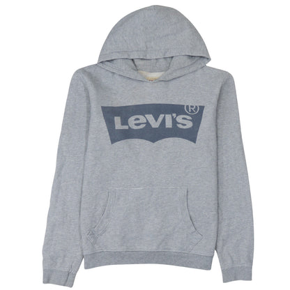 Levi's Boys Grey Hooded Pullover Sweatshirt Size 16 Regular Fit