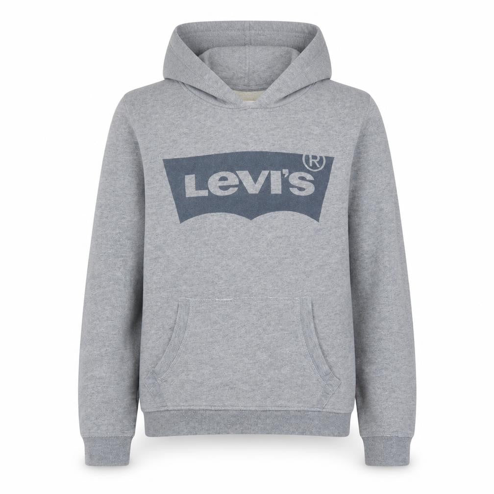 Levi's Boys Grey Hooded Pullover Sweatshirt Size 16 Regular Fit