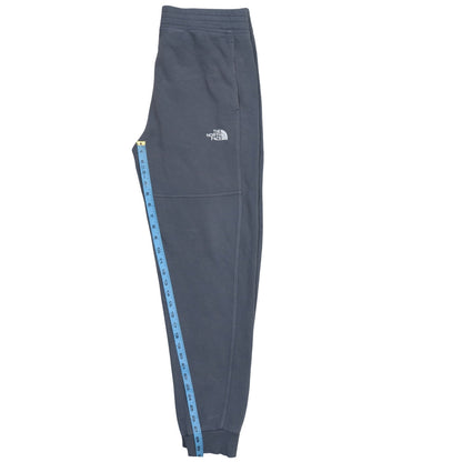The North Face Mens Grey Jogger Sweatpants L Fleece Tapered Fit