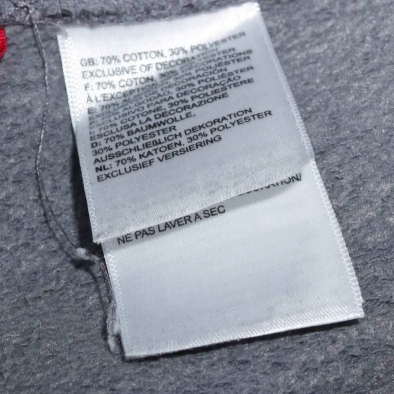 The North Face Mens Grey Jogger Sweatpants L Fleece Tapered Fit