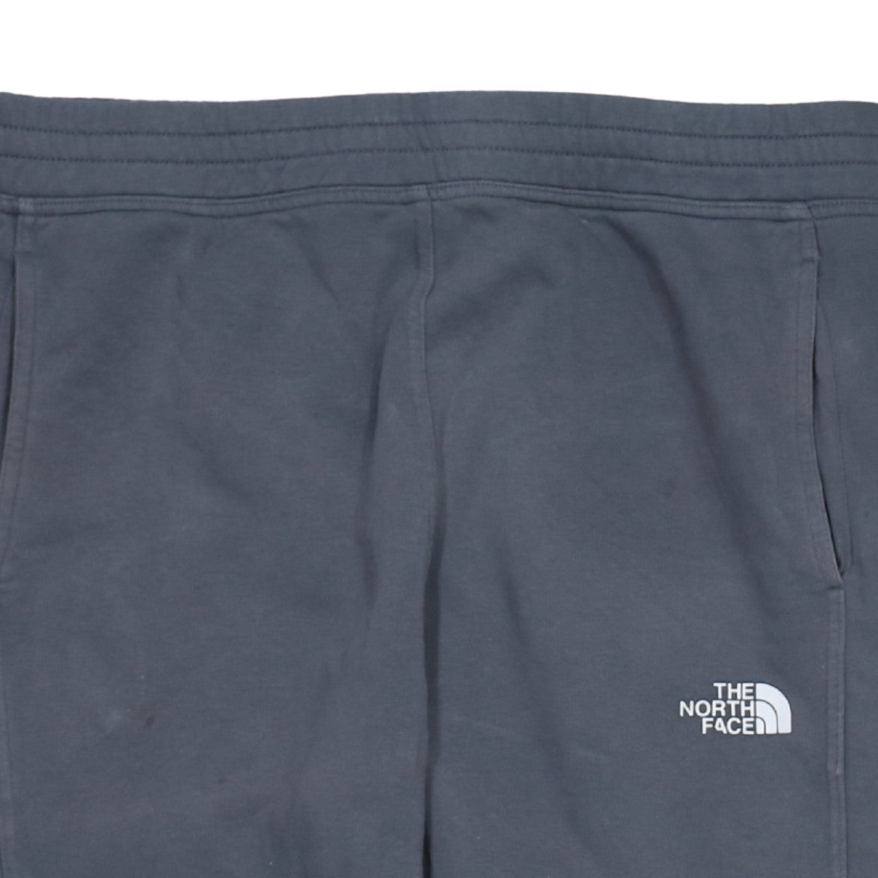 The North Face Mens Grey Jogger Sweatpants L Fleece Tapered Fit