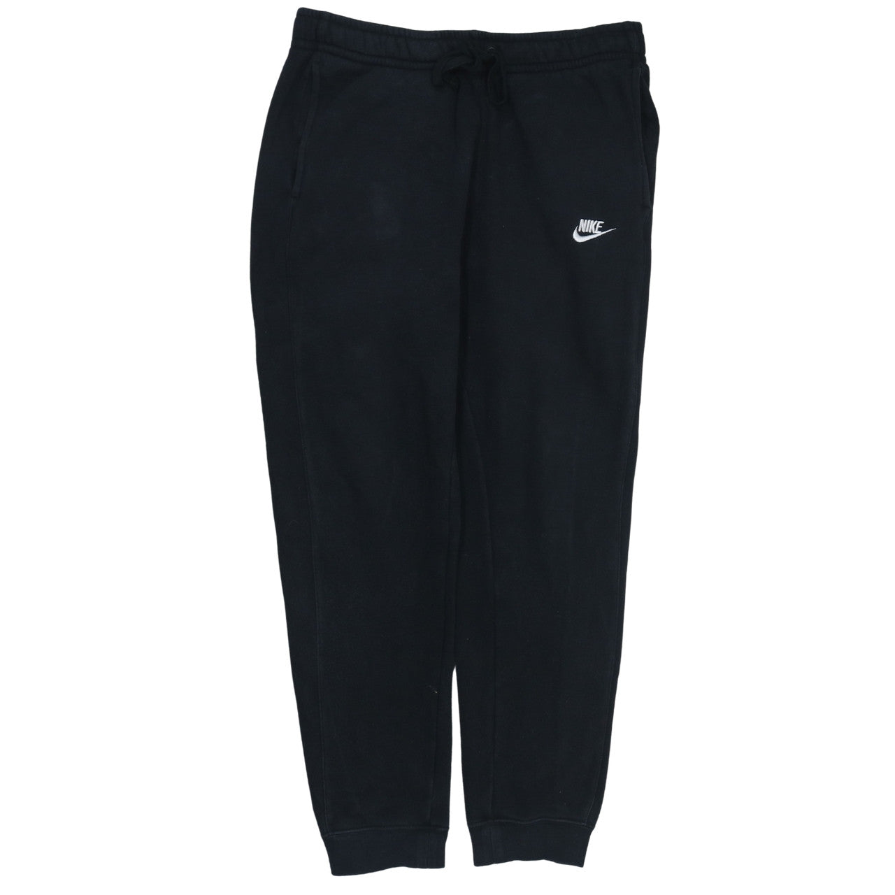 Mens UK Size M Nike Regular Fit Jogger Black Trousers