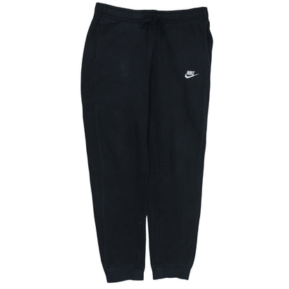 Mens UK Size M Nike Regular Fit Jogger Black Trousers