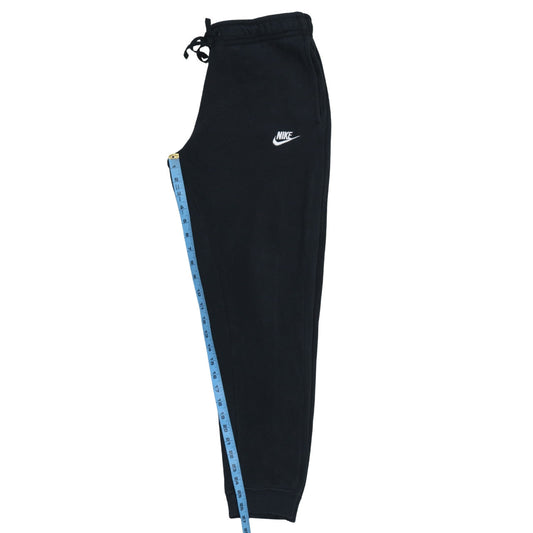 Mens UK Size M Nike Regular Fit Jogger Black Trousers
