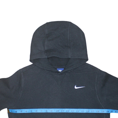 Nike Boys Black XL Pullover Hoodie Cotton Blend Logo Sweatshirt 13-15 Years
