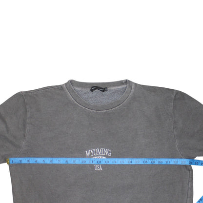 Womens UK Size M PRETTYLITTLETHING Grey Pullover Sweatshirt