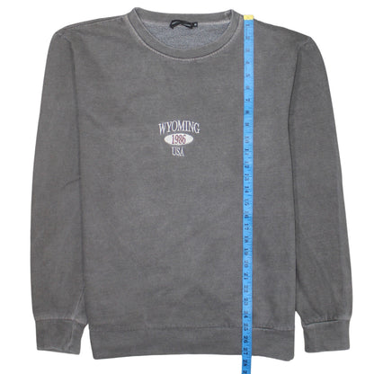 Womens UK Size M PRETTYLITTLETHING Grey Pullover Sweatshirt