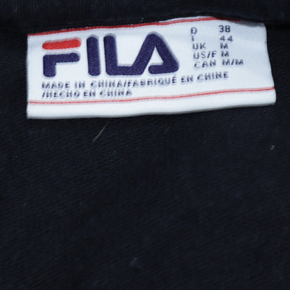 Fila Men's Black Crew Neck Pullover Sweatshirt Size M