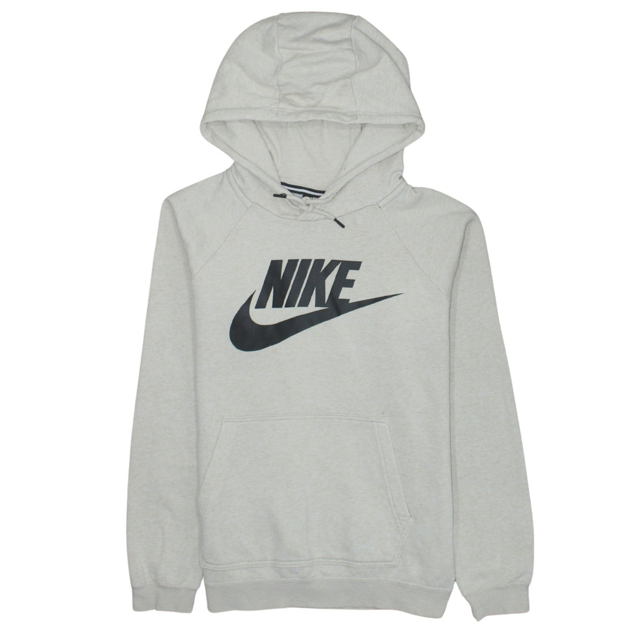 Mens UK Size M Nike Grey Pullover Hoodie