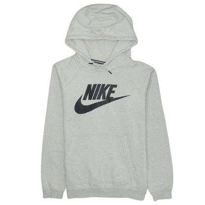 Mens UK Size M Nike Grey Pullover Hoodie