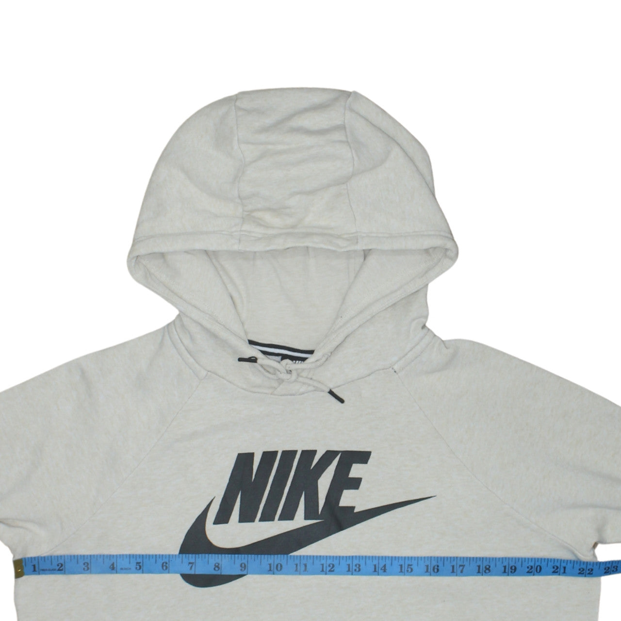Mens UK Size M Nike Grey Pullover Hoodie