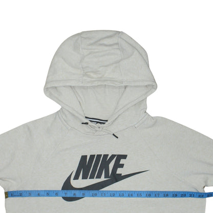 Mens UK Size M Nike Grey Pullover Hoodie