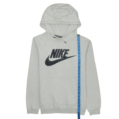 Mens UK Size M Nike Grey Pullover Hoodie