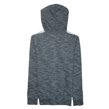 Mens UK Size S adidas Grey Full Zip Hoodie