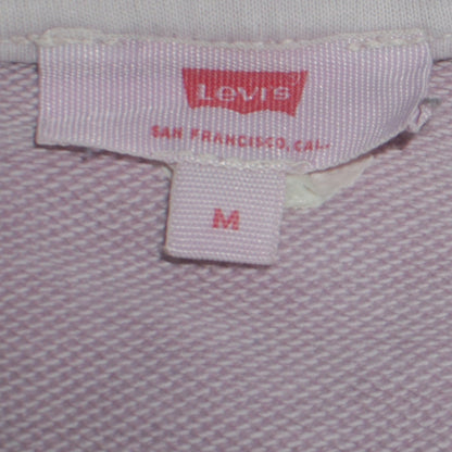 Womens UK Size M Levi's Purple Pullover Sweatshirt