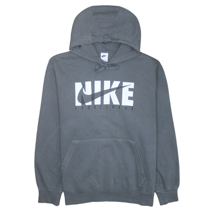 Mens UK Size XL Nike Grey Pullover Hoodie