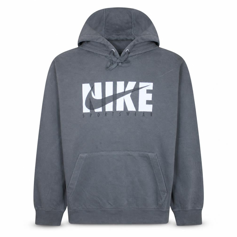 Mens UK Size XL Nike Grey Pullover Hoodie