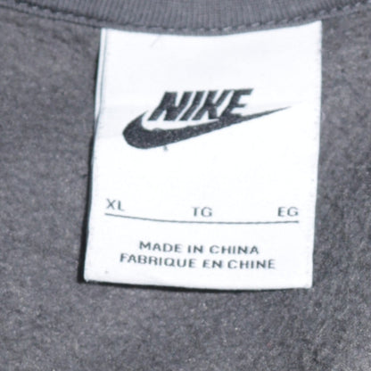 Mens UK Size XL Nike Grey Pullover Hoodie