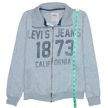 Levi's Boys Grey Full Zip Fleece Sweatshirt Size 14 Years