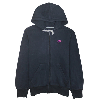 Mens UK Size M Nike Black Full Zip Hoodie