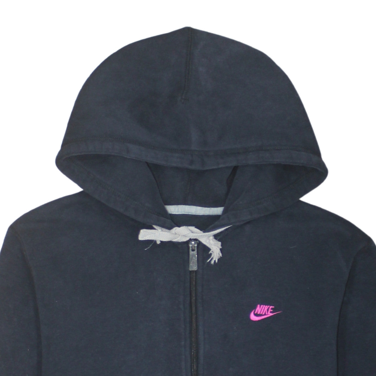 Mens UK Size M Nike Black Full Zip Hoodie