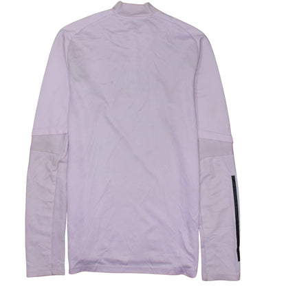 Adidas Men's Pink Inter Miami 1/4 Zip Training Top M Long Sleeve