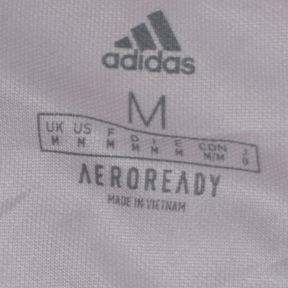 Adidas Men's Pink Inter Miami 1/4 Zip Training Top M Long Sleeve