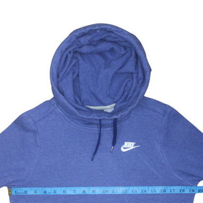 Mens UK Size XS Nike Blue Pullover Hoodie