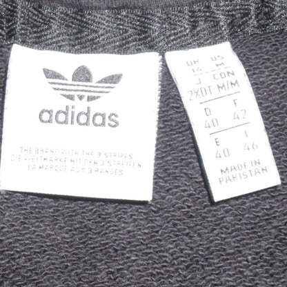 Womens UK Size 14 adidas Black Pullover Hoodie