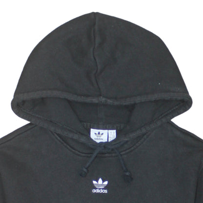Womens UK Size 14 adidas Black Pullover Hoodie