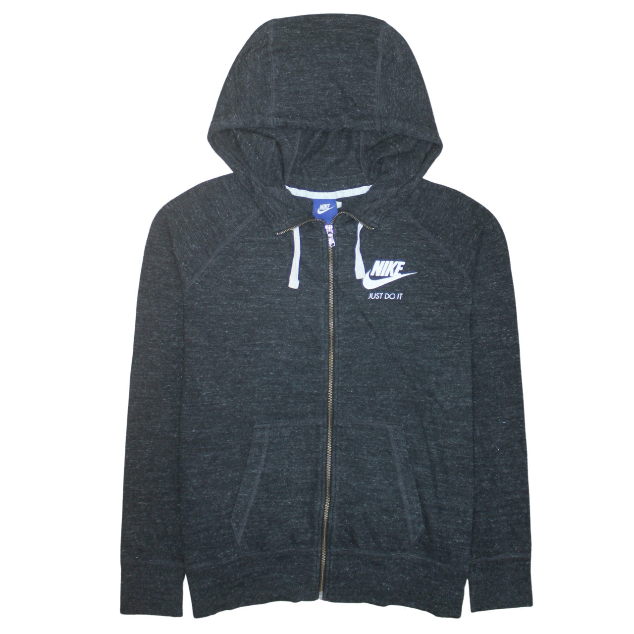 Mens UK Size XL Nike Black Full Zip Hoodie