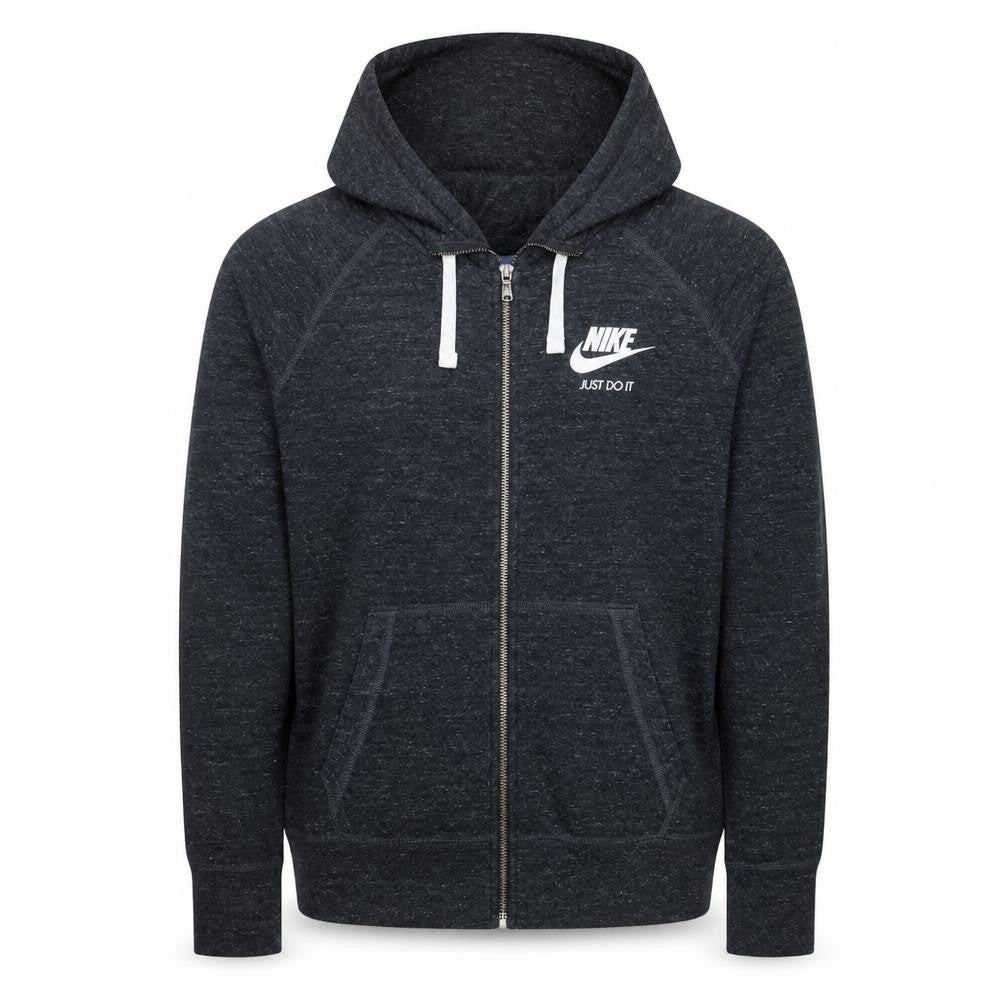 Mens UK Size XL Nike Black Full Zip Hoodie