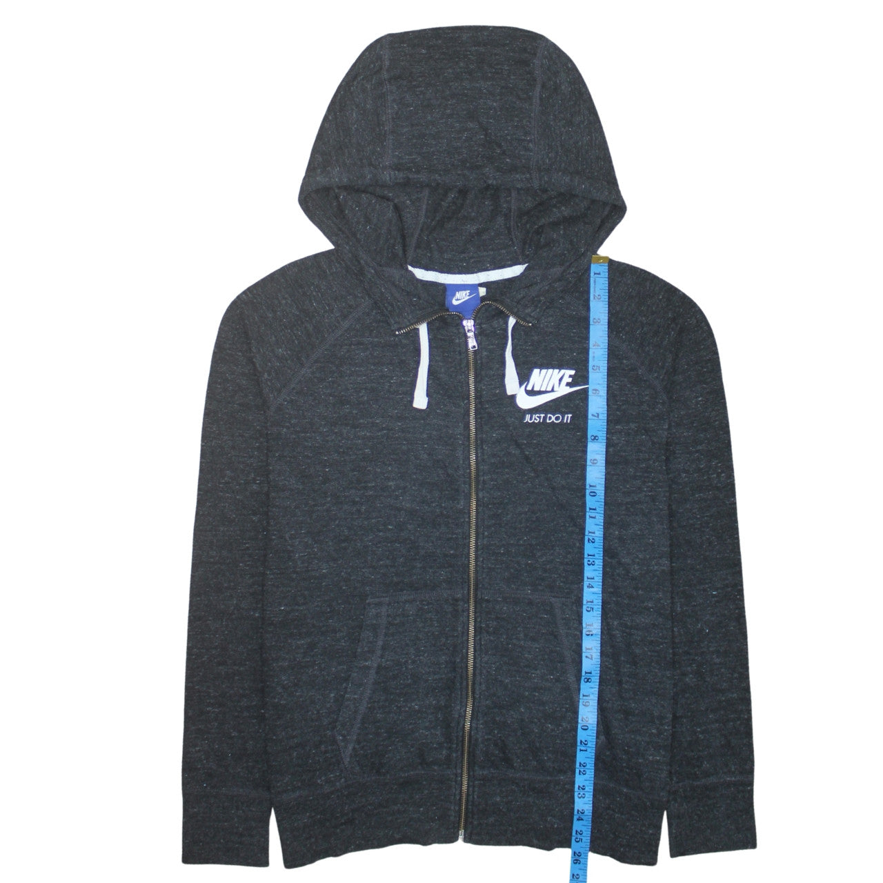 Mens UK Size XL Nike Black Full Zip Hoodie