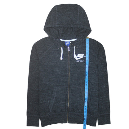 Mens UK Size XL Nike Black Full Zip Hoodie
