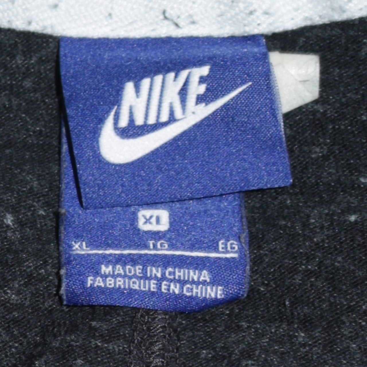 Mens UK Size XL Nike Black Full Zip Hoodie