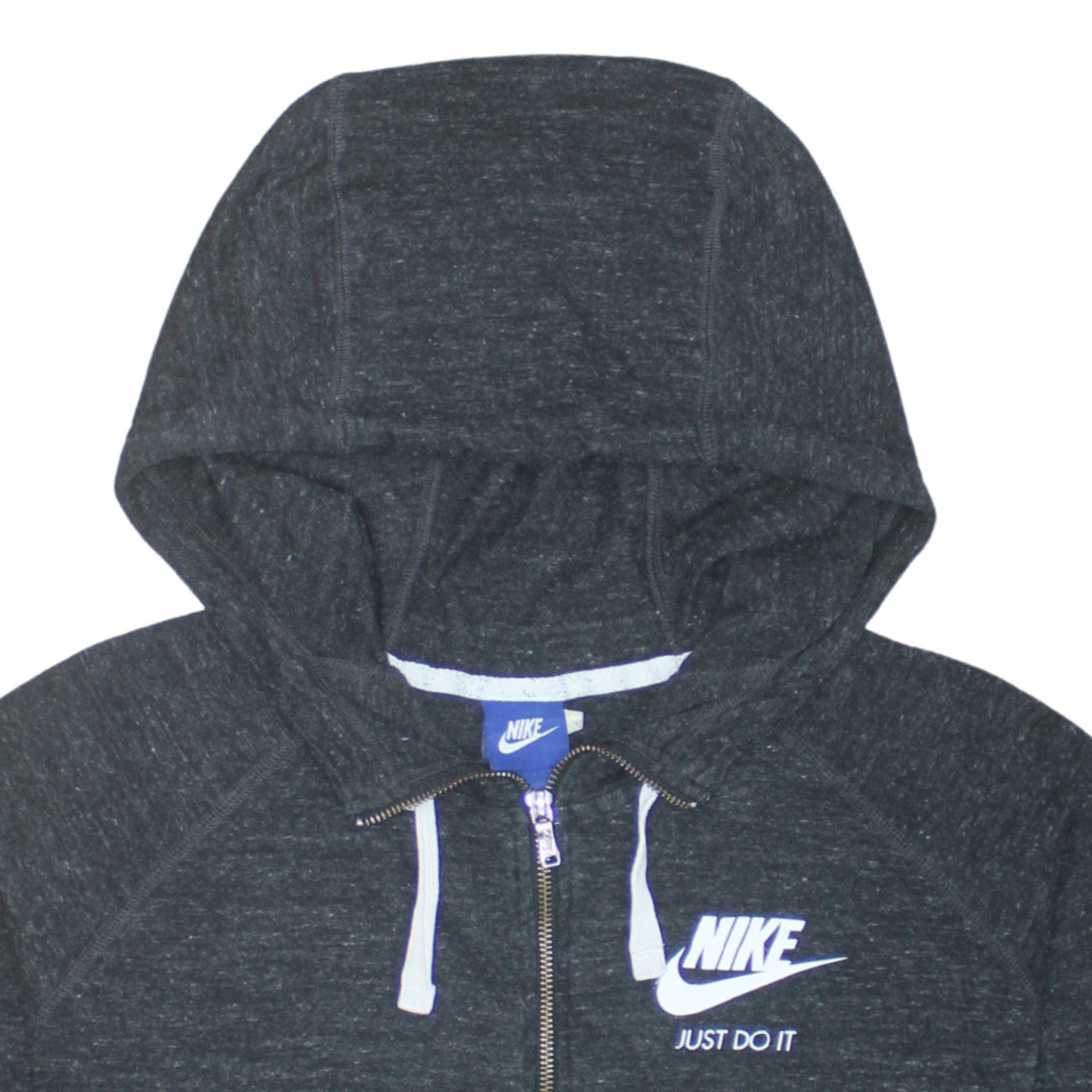 Mens UK Size XL Nike Black Full Zip Hoodie