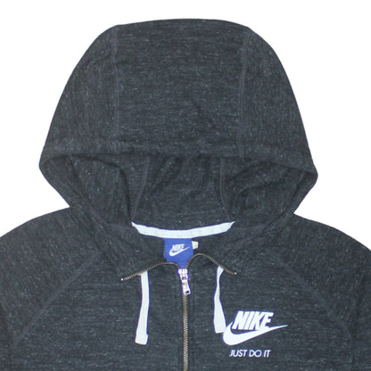 Mens UK Size XL Nike Black Full Zip Hoodie