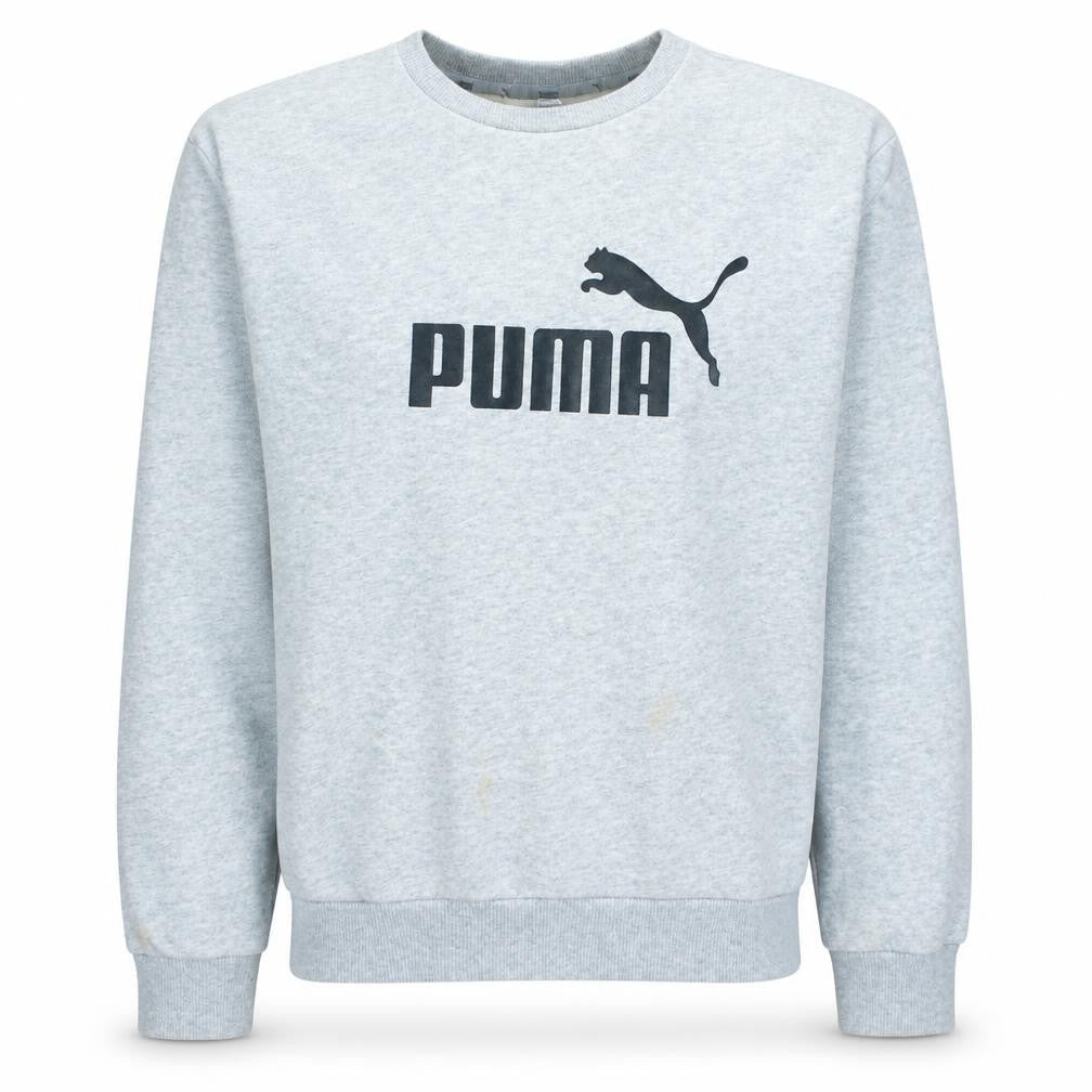 Womens UK Size XS PUMA Grey Pullover Sweatshirt