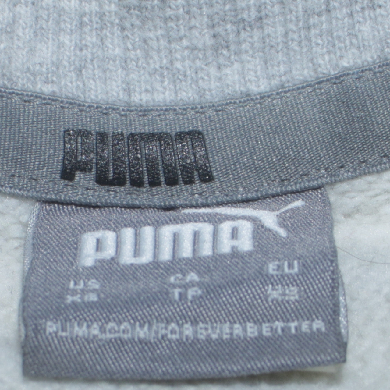 Womens UK Size XS PUMA Grey Pullover Sweatshirt