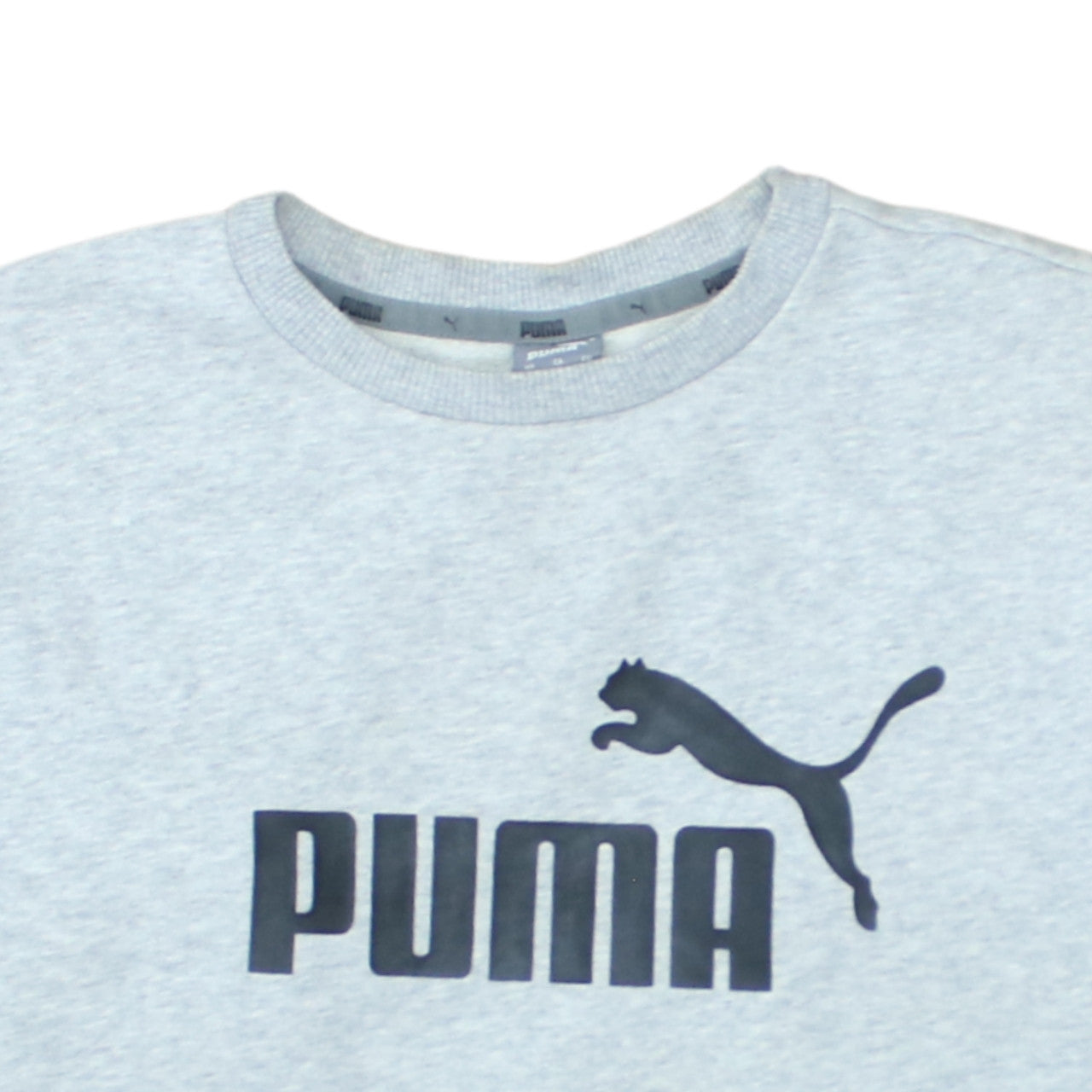 Womens UK Size XS PUMA Grey Pullover Sweatshirt