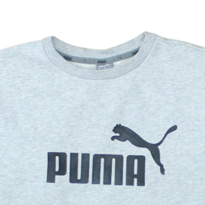 Womens UK Size XS PUMA Grey Pullover Sweatshirt