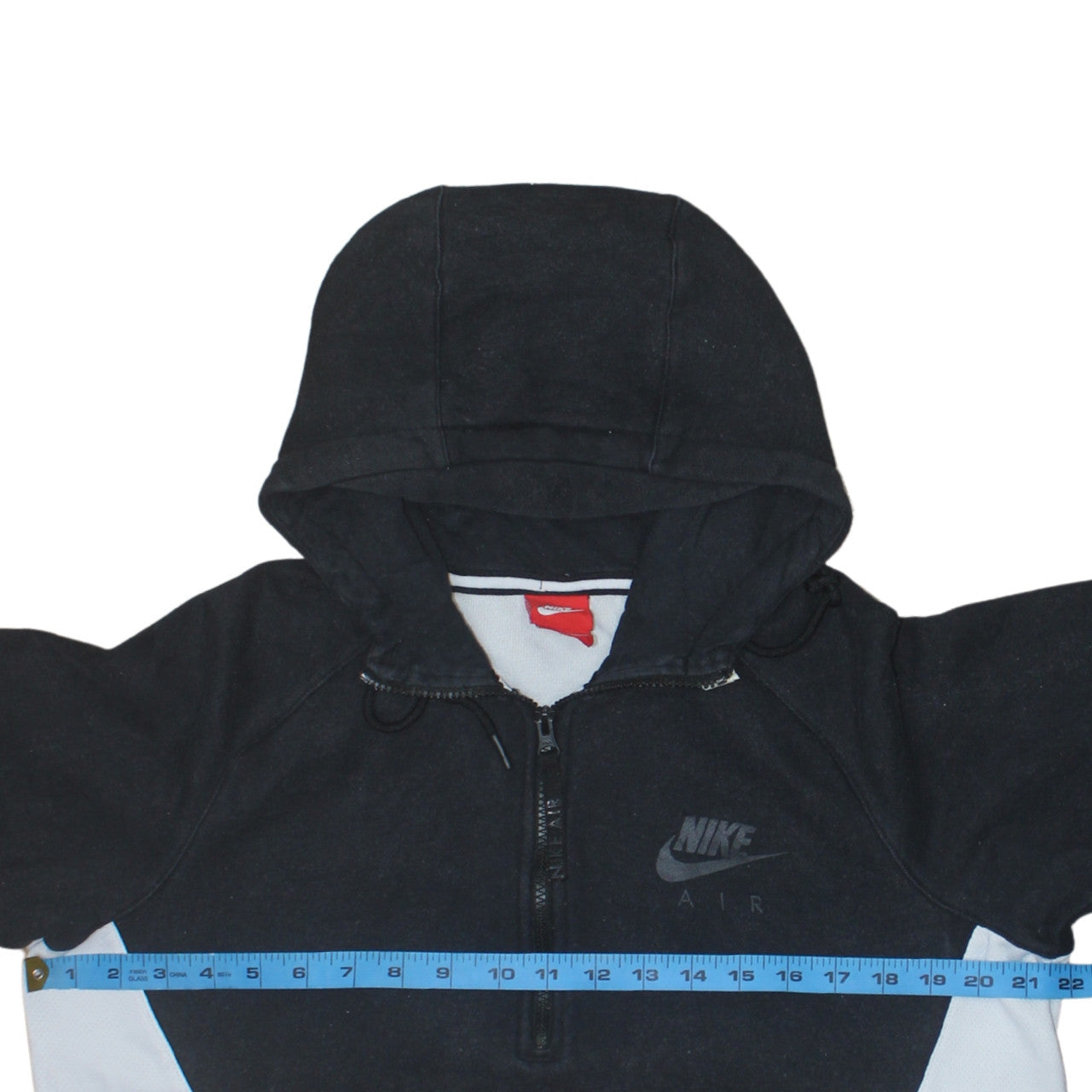 Mens UK Size M Nike Multicoloured 1/2 Zip Hoodie
