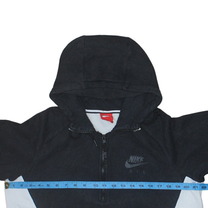 Mens UK Size M Nike Multicoloured 1/2 Zip Hoodie