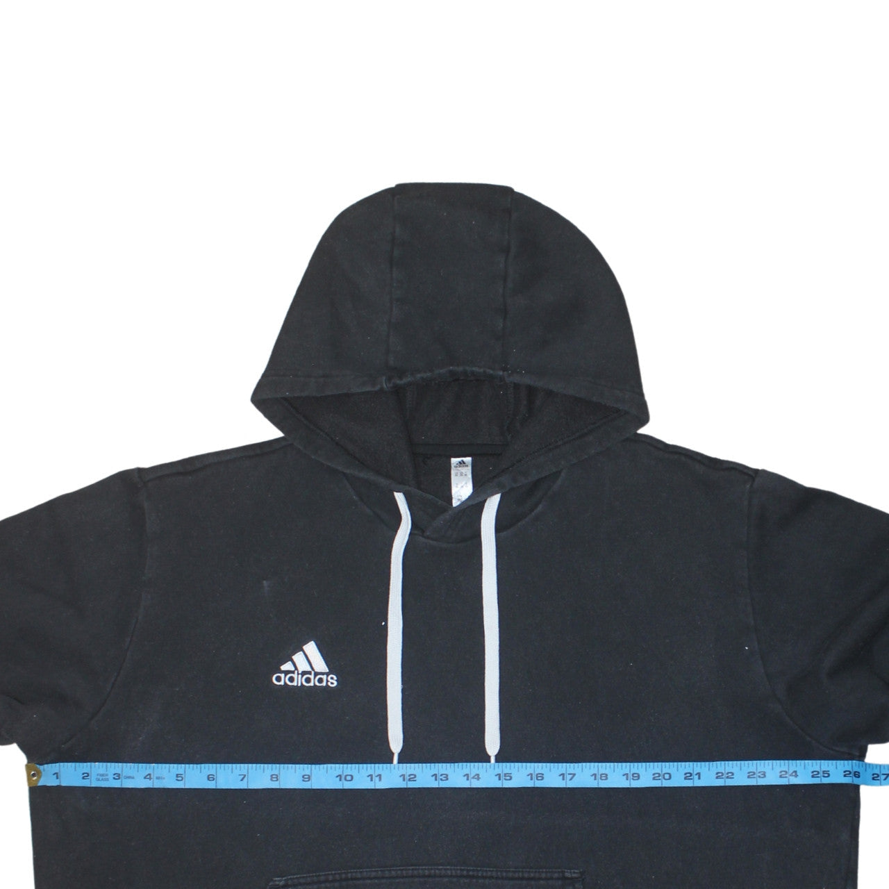 Mens UK Size 2XL adidas Black Pullover Hoodie