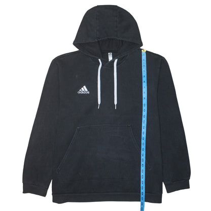 Mens UK Size 2XL adidas Black Pullover Hoodie