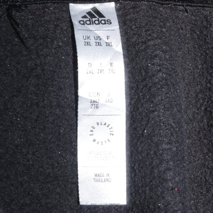 Mens UK Size 2XL adidas Black Pullover Hoodie